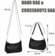 Clutch Tote Handbags with 2 Removable Straps and Zipper Closure Crossbody Bags Shoulder Purse Handbag for Women