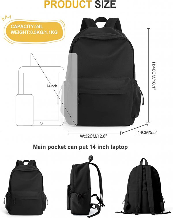 Backpack for Boys Girls Teens