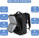 Casual Daypack Small Hiking Backpack Black