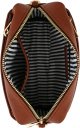 Triple Zip Small Crossbody Bag