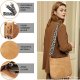 Vegan Leather Crossbody Fashion Shoulder Bag Purse with Adjustable Strap
